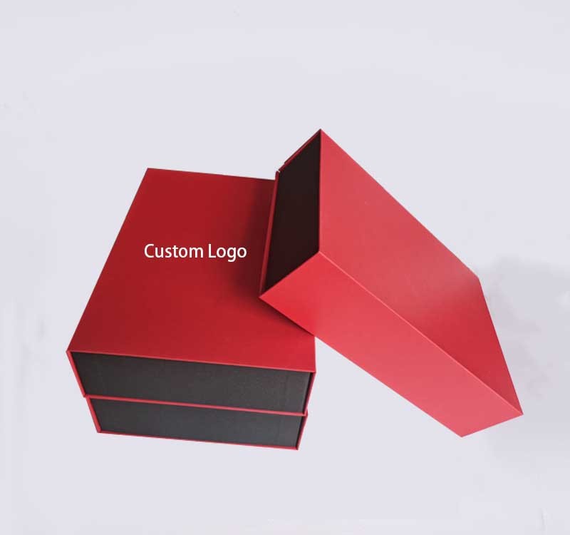 Rigid Recycled Magnetic Closure Gift Boxes , Collapsible Personalised Gift Packaging