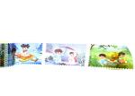 stylish Cartoon Scrapbooking Adhesive Masking Paper