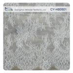 Blue Flower Charming Chantilly Lace , Lace Fabric Wedding Dresses