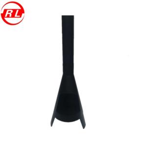 Quality Outdoor Carbon Steel Black 1.5mm Round Wood Burning Stove wholesale