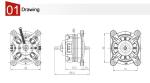 Flat Blender Brushless DC Motor