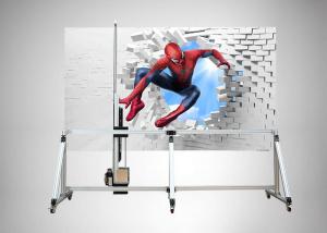 Quality 3D Double Heads Vertical Wall Inkjet Printers Painting Printing Machines for Paper Glass Wood Ceramic Metals Art wholesale