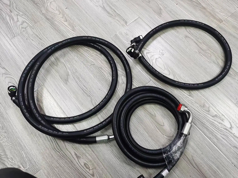 Synthetic Rubber Aircraft Fuel Hose Pipe Leakproof 100m