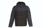 Casual Autumn Winter Hoodie Jacket 100% Polyester Warm Quilted Jacket
