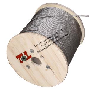 Quality 4mm 7x19 Stainless Steel Wire Rope wholesale