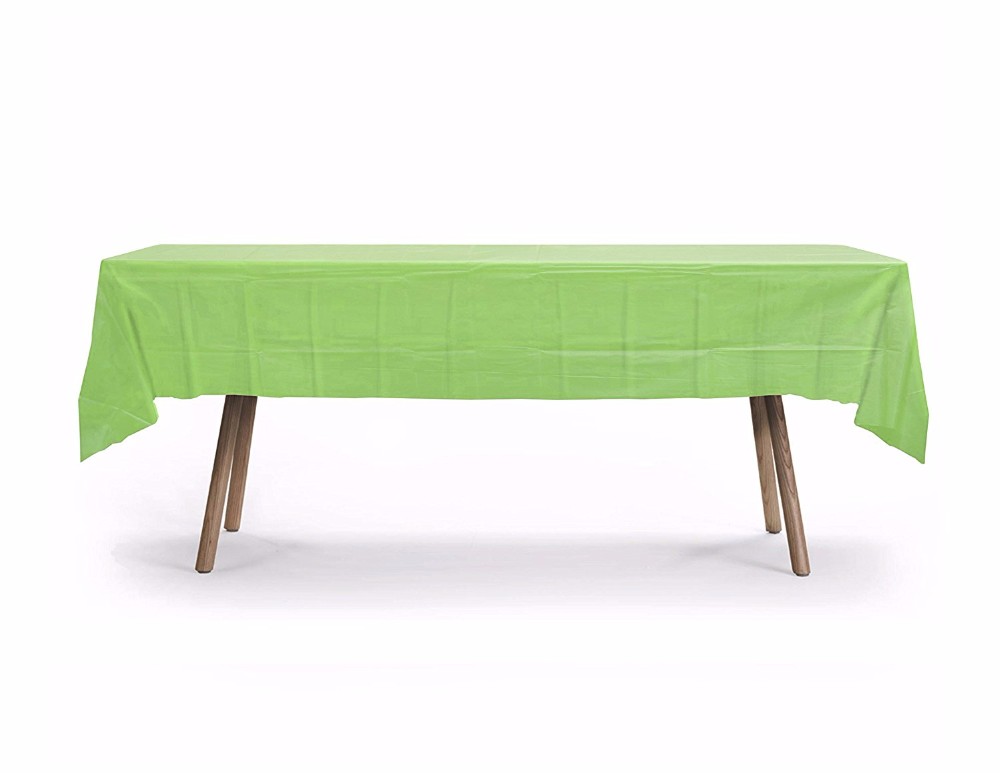 Biodegradable Disposable Plastic Tablecloths For Party / Banquet / Wedding