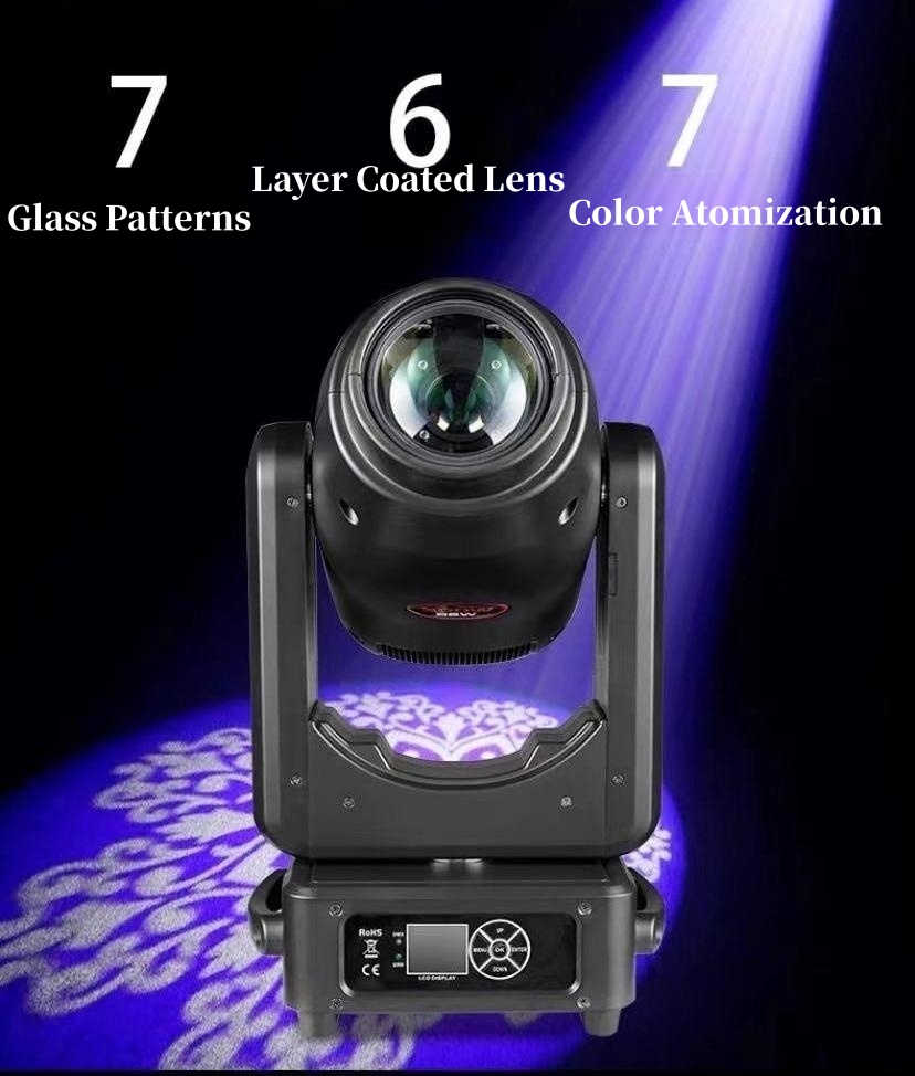 300W 3in1 DMX512 Gobos Stage Light The Best Choice for Moving Head Beam Spot Lighting