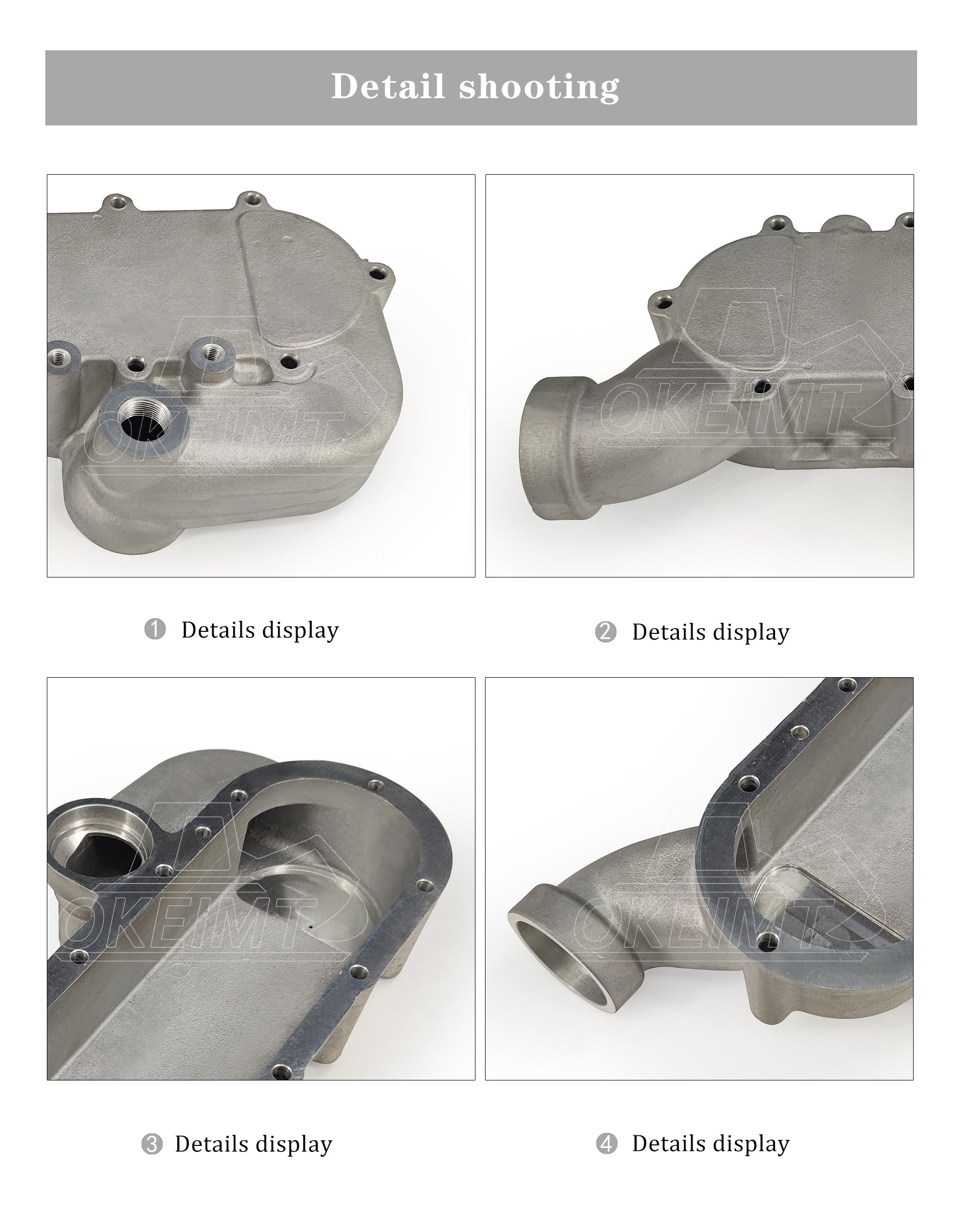 High Quality PD6 Oil Cooler Cover Core Assy 21302-96000 Oil Cooler Cover For Nissan PD6