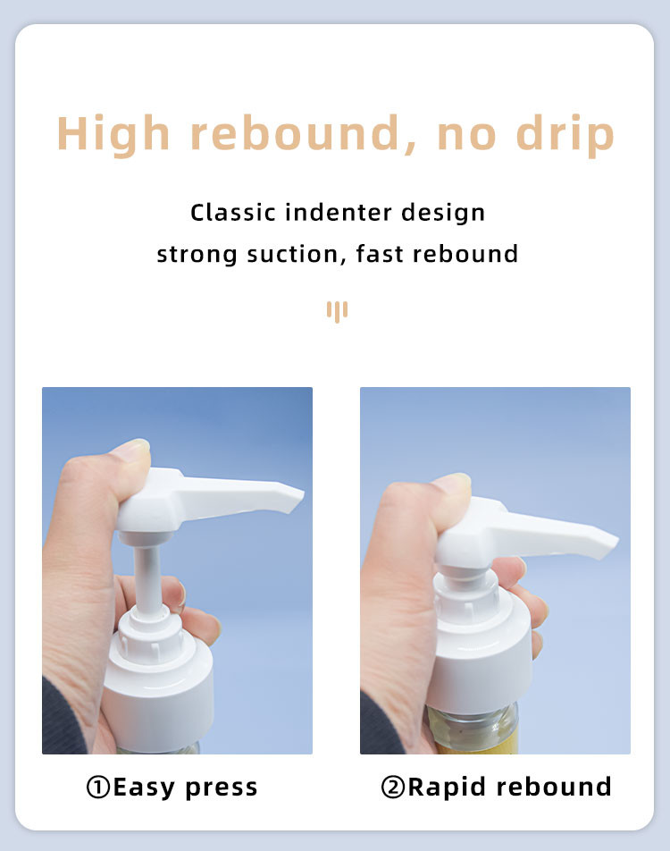 Universal Closure Plastic PP Syrup Dispenser Pump 5ml 8ml 10ml Dosage 28mm - 38mm