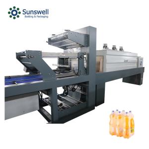 Quality Plastic Film Heat Shrinking Wrapping Packaging Machine With Shrink Tunnel wholesale
