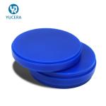 blue YUCERA 98x10mm Open Cadcam Dental Wax Blocks