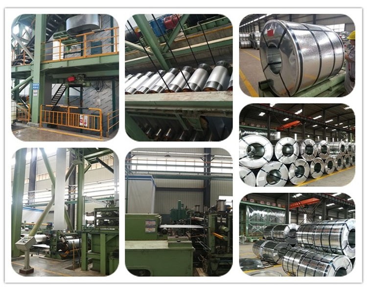 12 Gauge 16 Gauge 20 Gauge 26 Gauge 28 Gauge GI Steel Coil or Hot Dipped Galvanized Steel Sheet with Customizable Length