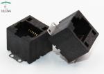 Low Profile Tab Up Female Lan SMT RJ45 Waterproof Connector Through Hole 1x1