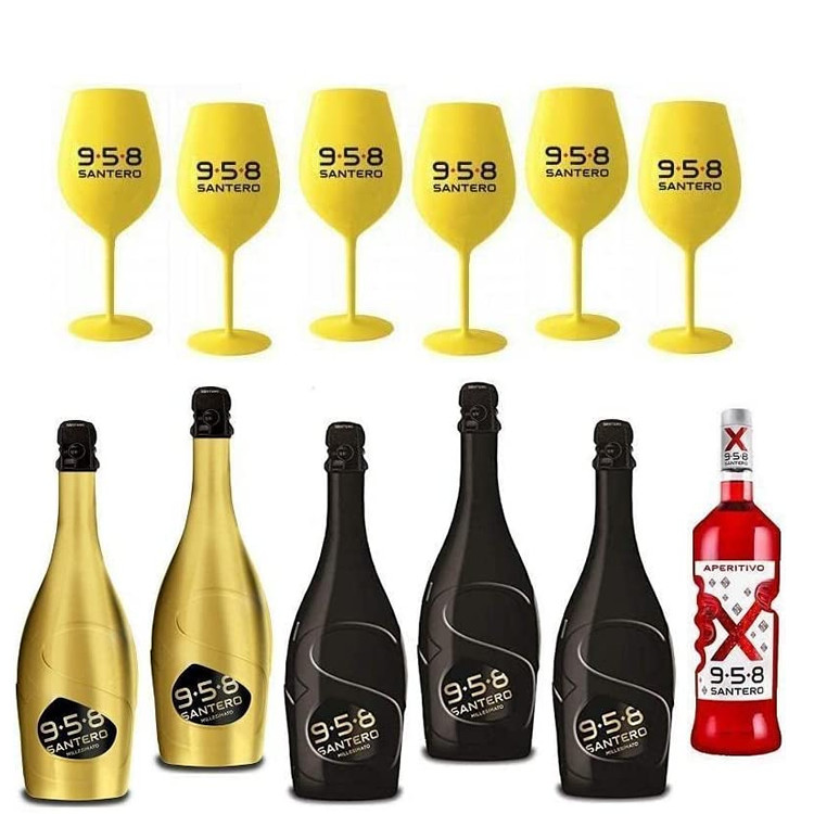 Tritan Santero 958 Reusable Plastic Wine Glasses BPA Free For Indoor Outdoor Shatterproof