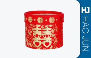 Quality Plain Customized Recycled Round Logo Printing Red Cardboard Tubes For Packaging wholesale