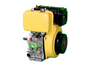 Single Cylinder Air Cooled Diesel Engine , 418CC 186FAE Small Inboard Diesel Engines