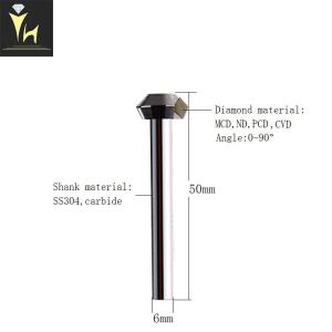 Quality SS304 Shank Up And Down Diamond Chamfer Tool wholesale