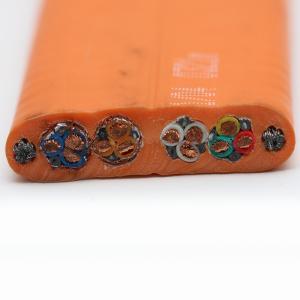Quality Flat Elevator Control Cable Flexible Cable ECHU Traveling Cable wholesale