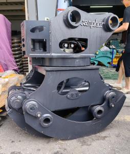 Quality Rotary Hydraulic Log Grapple Grab For Timber Scrap Steel Logging wholesale