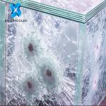 Clear Ballistic Resistant Glass , Bulletproof Laminated Glass For Roofing Panel