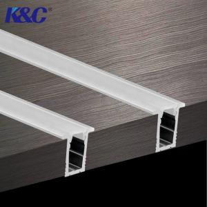 Quality 12*12mm Recessed Aluminum LED Profile Heat Sink Extrusion Channel wholesale