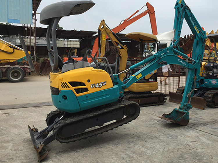 Hot Sell Kubota U15S Mini excavator used japan Kubota excavator U15 for sale