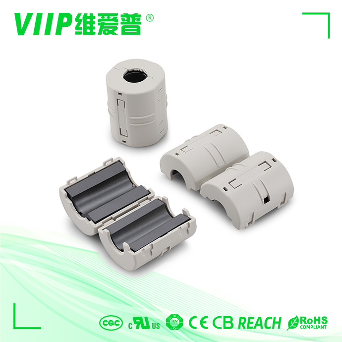 Signal Integrity Snap On Ferrite Choke RFI EMI Noise Suppressor Cable Clip