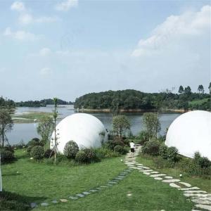 Quality 6x10m Hot Dip Galvanized Steel Tube Hard Glamping Shell Shape wholesale