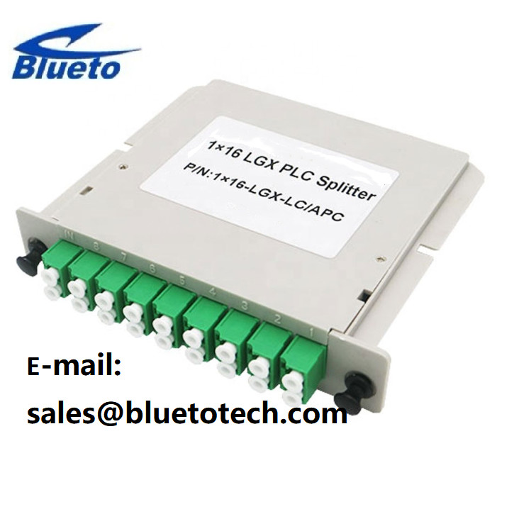 LGX Cassette Fiber Optic Coupler Splitter 1×16 With LC UPC Connector