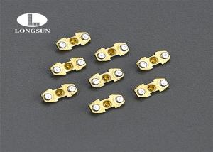 Quality Silver Riveting On Copper Components / Silver Contact Bridge For Thermal Controller wholesale