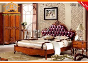 Quality Latest design classic luxury white antique spanish furniture Wholesale Antique Foshan bedroom furniture set wholesale