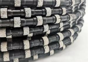 Quality Marble Quarrying Diamond Wire Saw Stone Cutting 11.5mm Sintered Beads wholesale