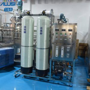 Quality 380V 500lph RO Borehole Salty Water Treatment Plant Automatic wholesale