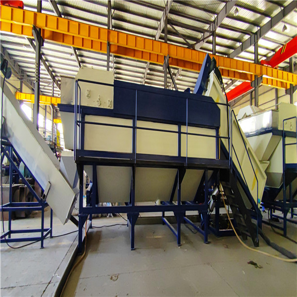 500kg/Hr - 2500kg/Hr Plastic Washing Recycling Machine Automatic PE Film Washing Line
