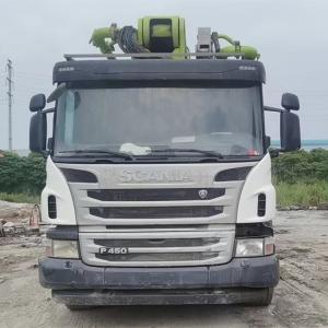 Quality Schwing HB39V Used Truck Concrete Pump Truck Mounted 39 Meter wholesale