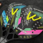 3K Carbon Fiber Beach Tennis Racket Rough Grit Surface Tennis Padel with