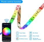 16.4ft Music Sync WiFi LED Color Changing Rope Lights