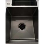 Kitchen Wash Basin Water Sink Rose Gold Color Black Color PVD Vacuum Coating