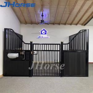 Quality Modern bamboo horse stable with Welded Steel Structure Bamboo Fillin Wood Customized Color wholesale