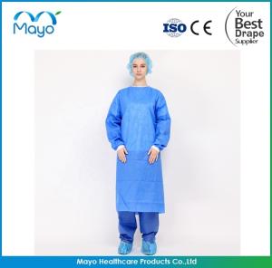 Quality Medical Non Woven Surgical Gown SMS Disposable Surgical Gown wholesale