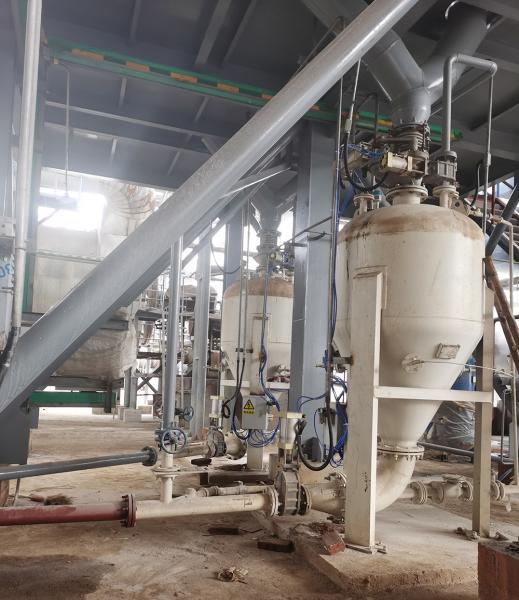 Positive Pressure Dense Phase Conveying Equipment Pneumatic Conveyor Bin Pump