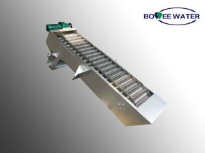 Quality Debris Wastewater Bar Screen Dual Flow Band Solid Liquid Separator Chain Tension Adjustable wholesale