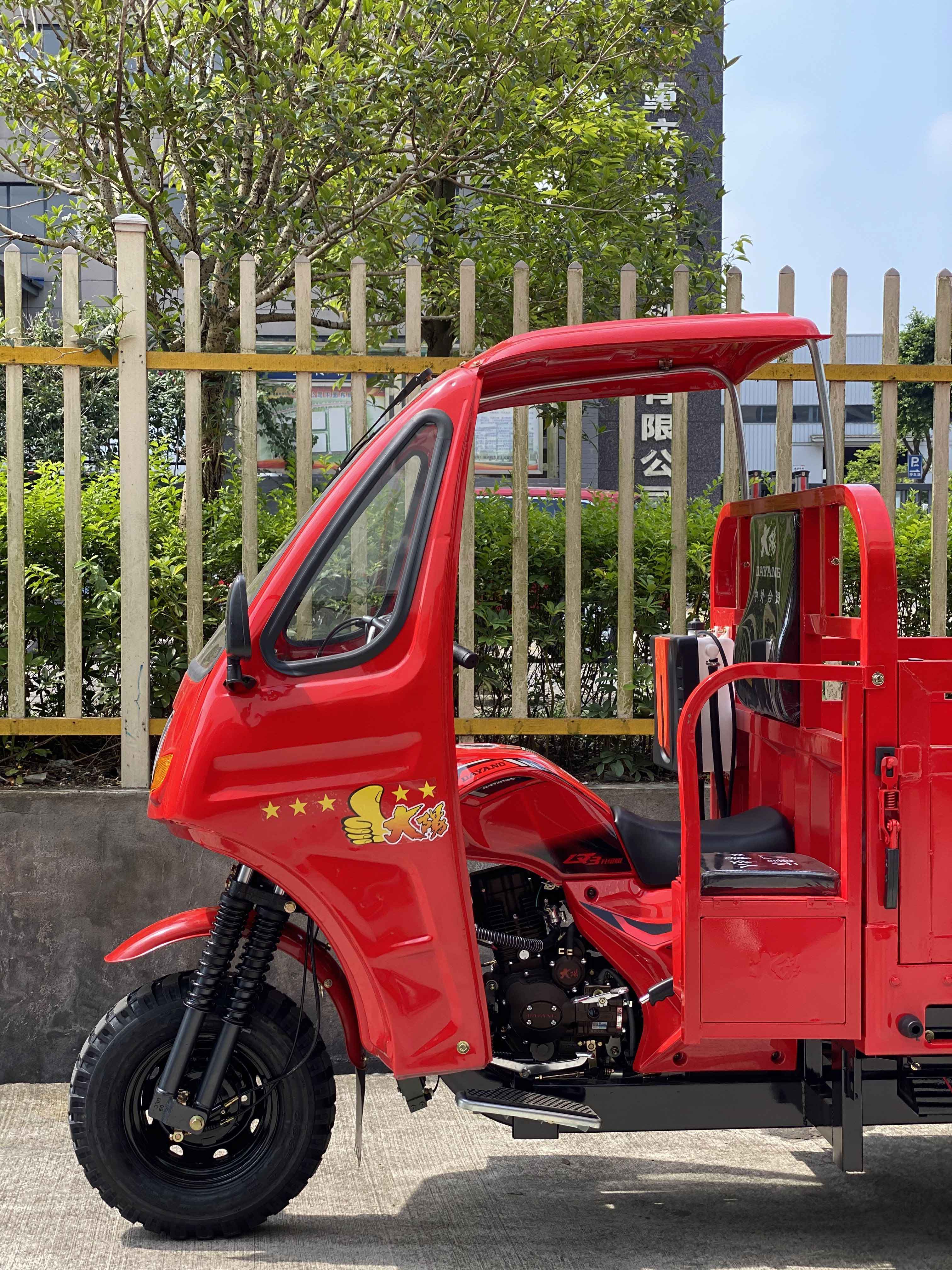 DAYANG Semi Cabin Cargo Tricycle 200CC/250CC/300CC Heavy Duty 1 12V Electrical System
