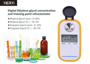 Quality 0-60% Propylene Glycol Refractometer Soft Rubber Eyepiece For Comfortable Viewing wholesale