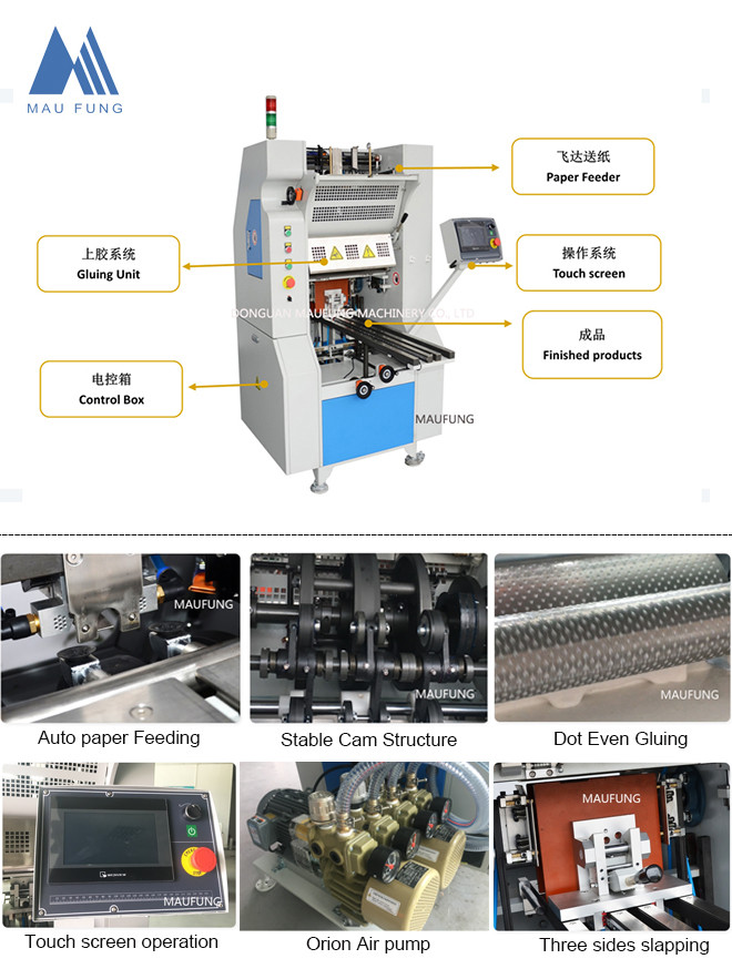 China Wedding Photo Album Making Machine Hard Cover Photo Book Lay Flat Binding Machine MF-PF400