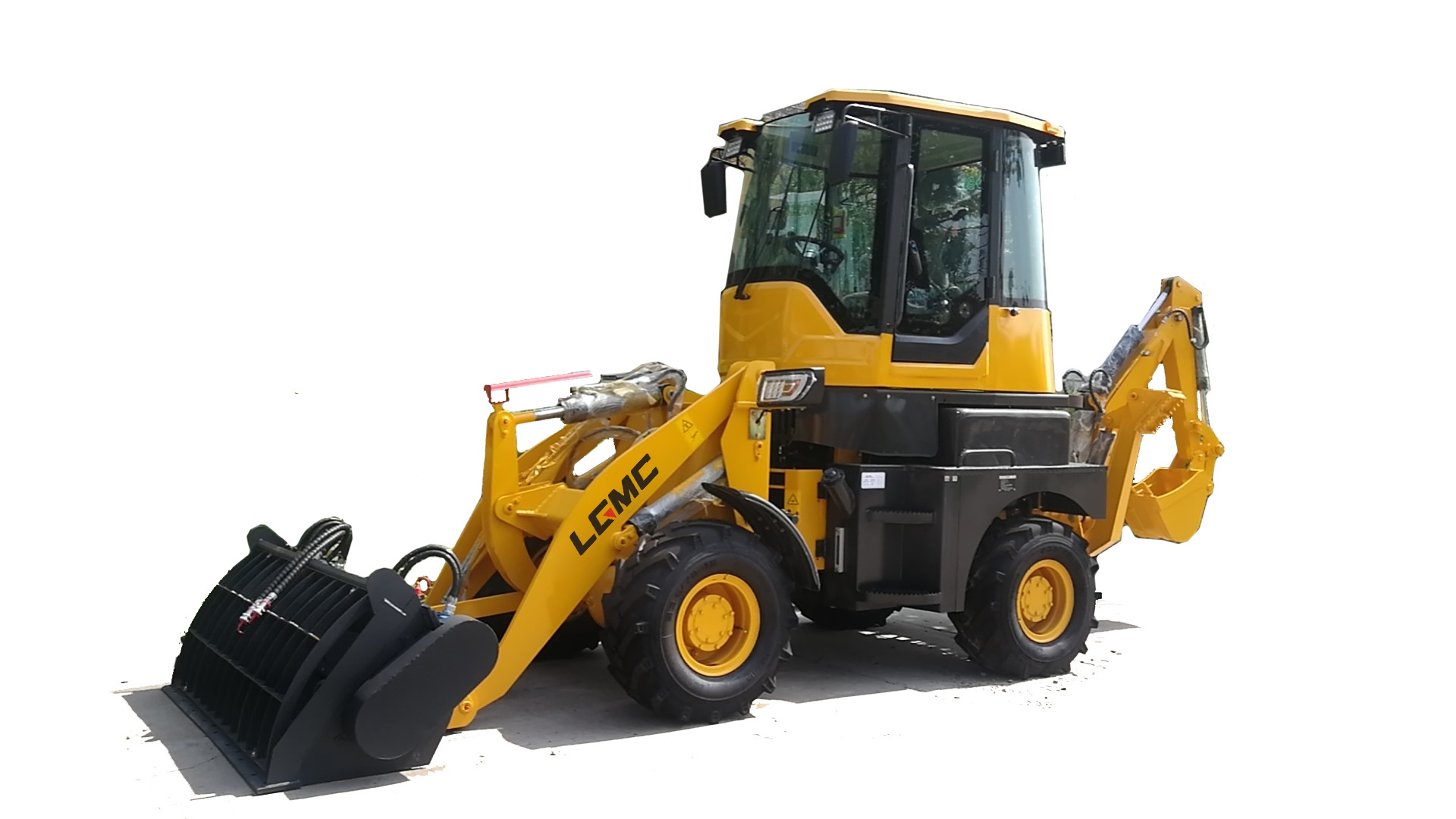 2400r/min 5.4 Ton WZ28-20 Backhoe Loader Machine With YN4100 68KW Engine