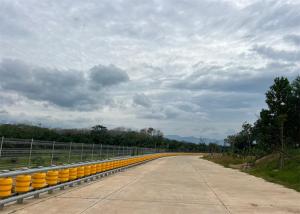 Quality EVA Material Anti Crash Guardrail Safety Highway Roller Barrier Expandable wholesale