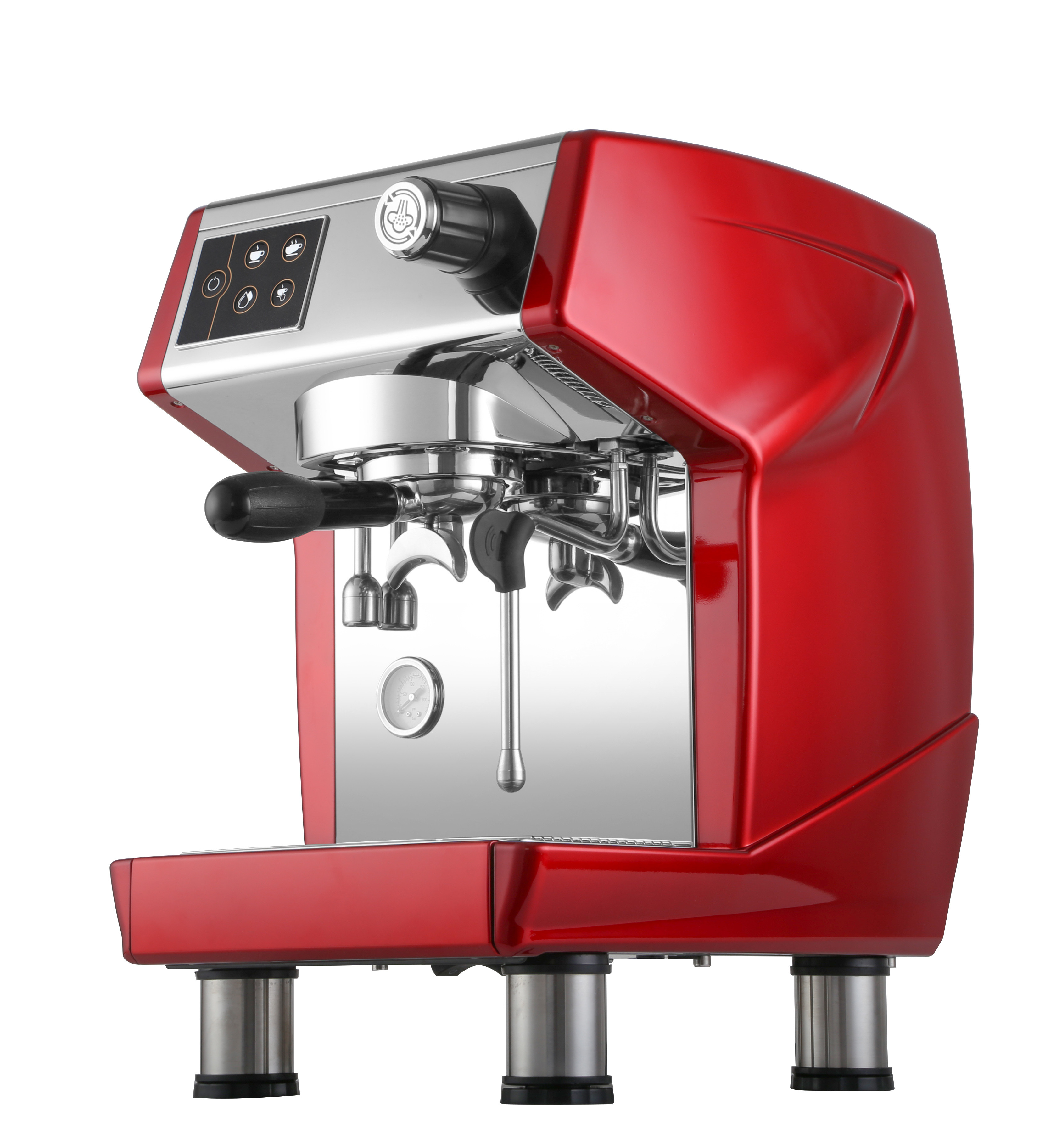 500ml Commercial Cappuccino Maker , 15 Bar Pressure Espresso Machine