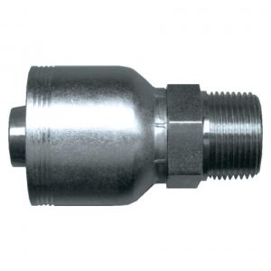 Quality SAEJ514 standard Steel Hose Fittings Threaded Male Pipe Coupling wholesale