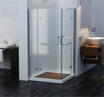 Semi Frame Hinged Shower Enclosure Unidoor Double door